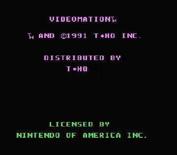 Videomation (USA) screen shot title